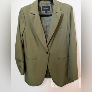 NWOT Banana Republic Olive Green Blazer